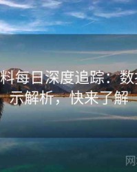 0613. 黑料每日深度追踪：数据泄露启示解析，快来了解