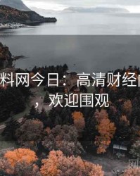 0873. 黑料网今日：高清财经内幕盘点，欢迎围观