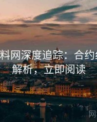 0941. 黑料网深度追踪：合约纠纷方法解析，立即阅读